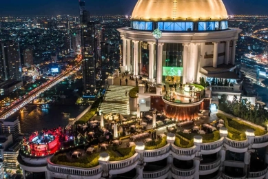 Rooftop Sky Bar (do filme se beber não case) - Bangkok
